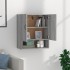 Armario de pared madera contrachapada gris Sonoma 60x31x70