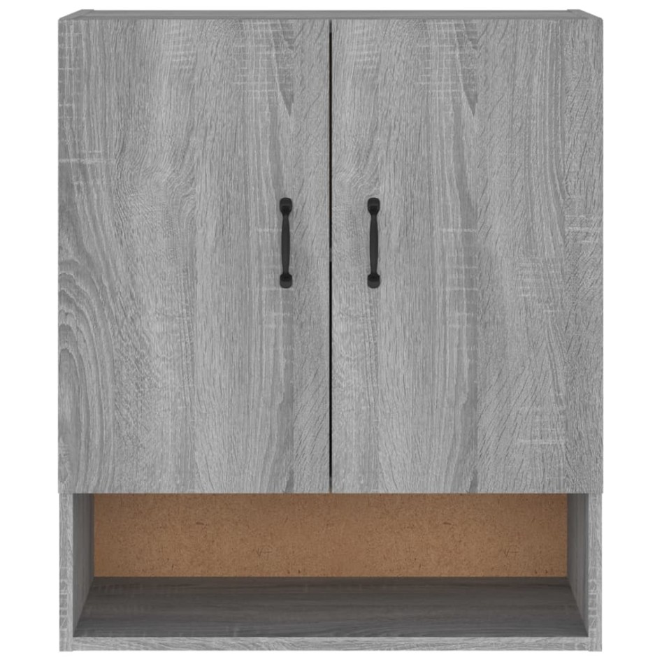 Armario de pared madera contrachapada gris Sonoma 60x31x70