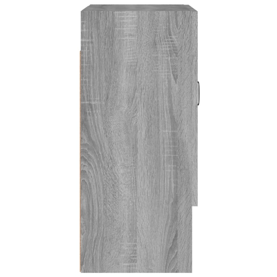 Armario de pared madera contrachapada gris Sonoma 60x31x70