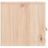Armario de pared de madera maciza de pino 80x30x30