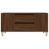 Mueble para TV madera contrachapada marrón roble 102x44,5x50