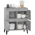 Aparador de madera contrachapada gris hormigón 60x35x70