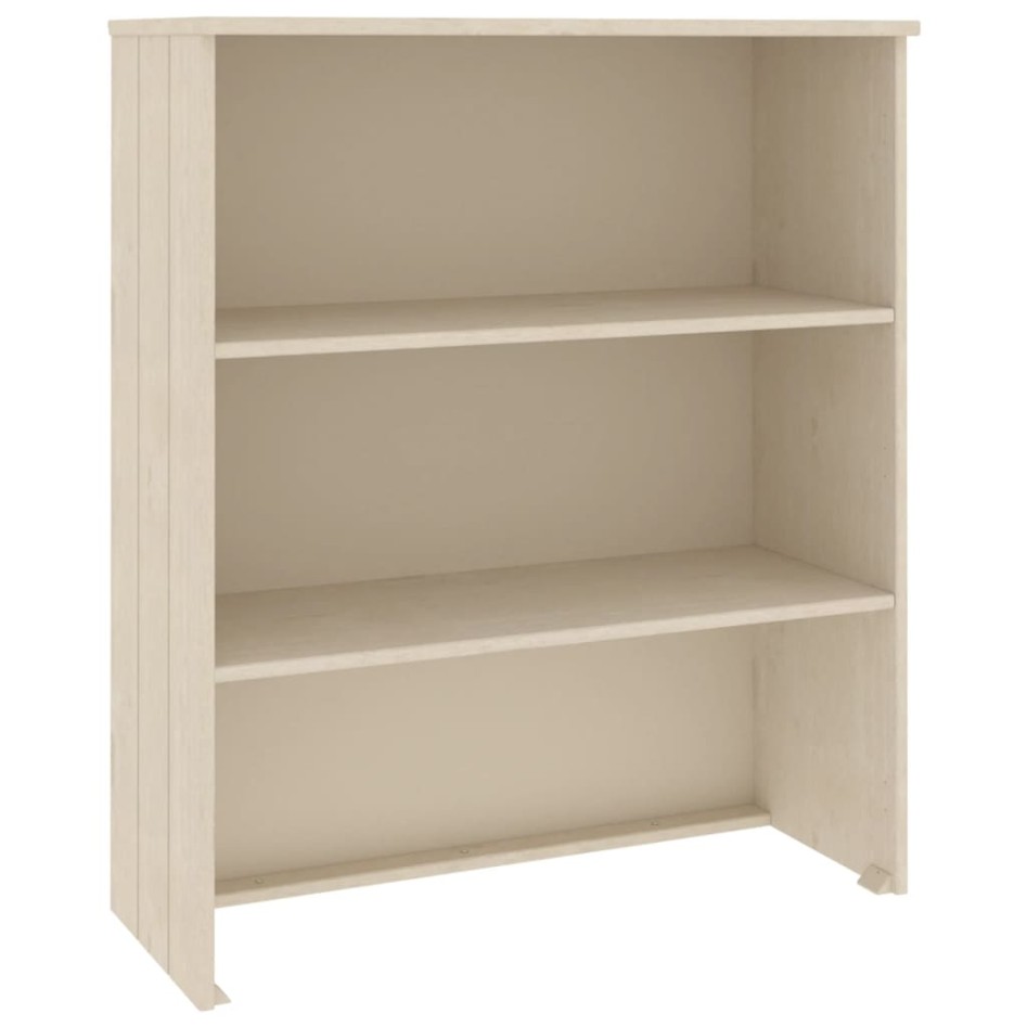 Aparador superior HAMAR pino macizo marrón miel 85x35x100