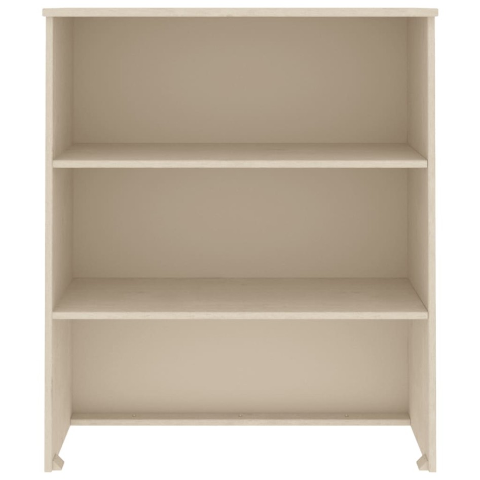 Aparador superior HAMAR pino macizo marrón miel 85x35x100