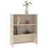 Aparador superior HAMAR pino macizo marrón miel 85x35x100