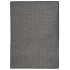 Alfombra de exterior de tejido plano gris 200x280