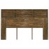 Mueble cabecero color roble ahumado 160x19x103,5