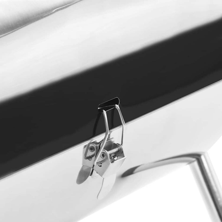 Barbacoa de carbón de sobremesa acero inoxidable doble