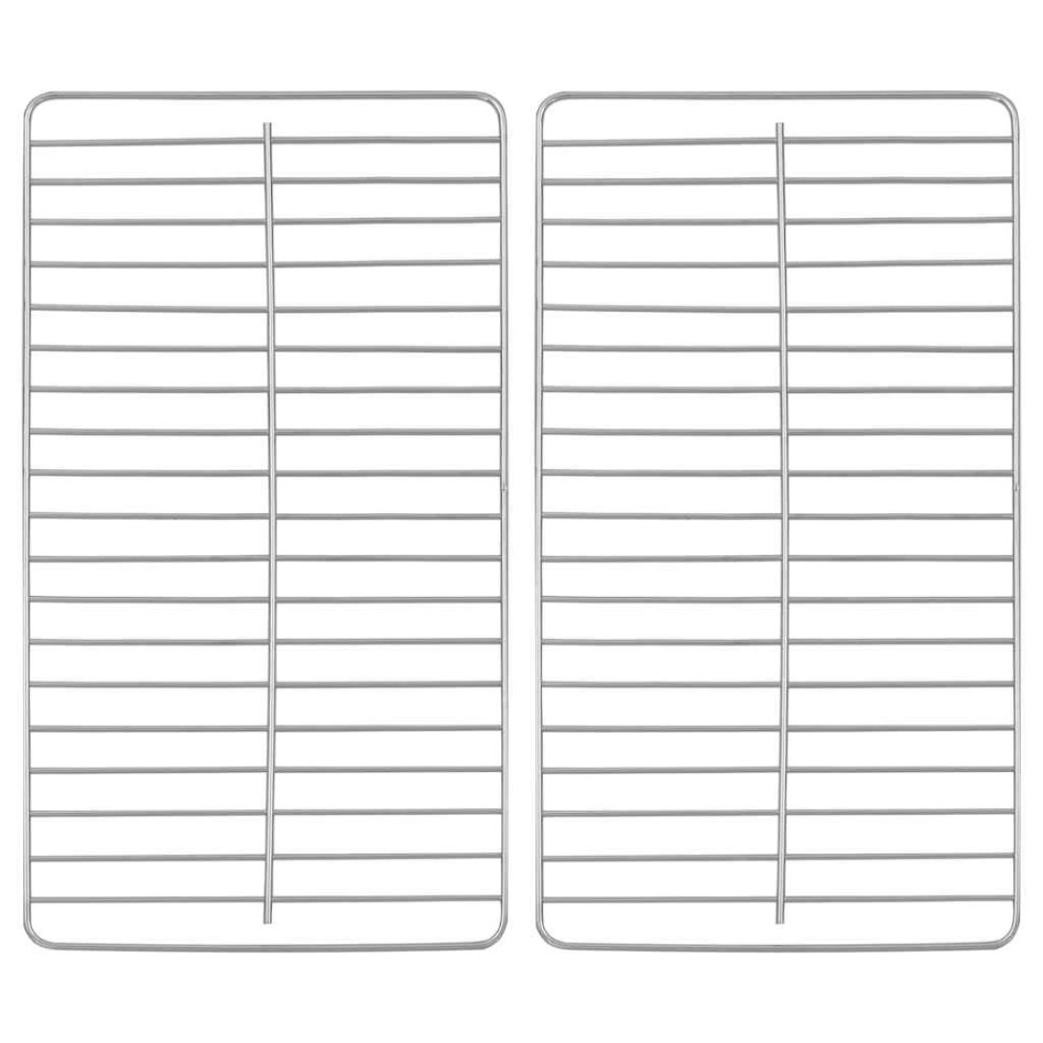 Barbacoa de carbón de sobremesa acero inoxidable doble