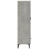 Aparador de madera contrachapada gris hormigón 70x31x115