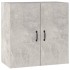 Armario de pared madera contrachapada gris hormigón 60x31x60