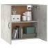 Armario de pared madera contrachapada gris hormigón 60x31x60