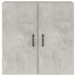 Armario de pared madera contrachapada gris hormigón 60x31x60