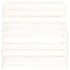 Compostador de madera maciza de pino blanco 80x80x78