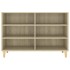 Aparador de madera contrachapada roble Sonoma 103,5x35x70