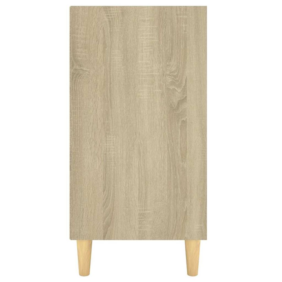 Aparador de madera contrachapada roble Sonoma 103,5x35x70