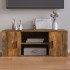 Mueble para TV madera contrachapada roble ahumado 100x35x40