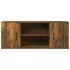 Mueble para TV madera contrachapada roble ahumado 100x35x40