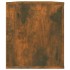 Mueble para TV madera contrachapada roble ahumado 100x35x40