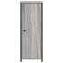 Mesitas noche 2 uds madera ingeniería gris Sonoma 32x42x80