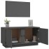Mueble de TV madera maciza de pino gris 80x35x40,5