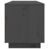 Mueble de TV madera maciza de pino gris 80x35x40,5