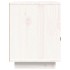 Mesitas de noche 2 uds madera maciza pino blanco 40x34x45