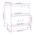 Mesitas de noche 2 uds madera maciza pino blanco 40x34x45