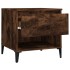 Mesa auxiliar madera contrachapada roble ahumado 50x46x50