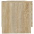 Mueble de TV madera contrachapada roble Sonoma 80x35x36,5
