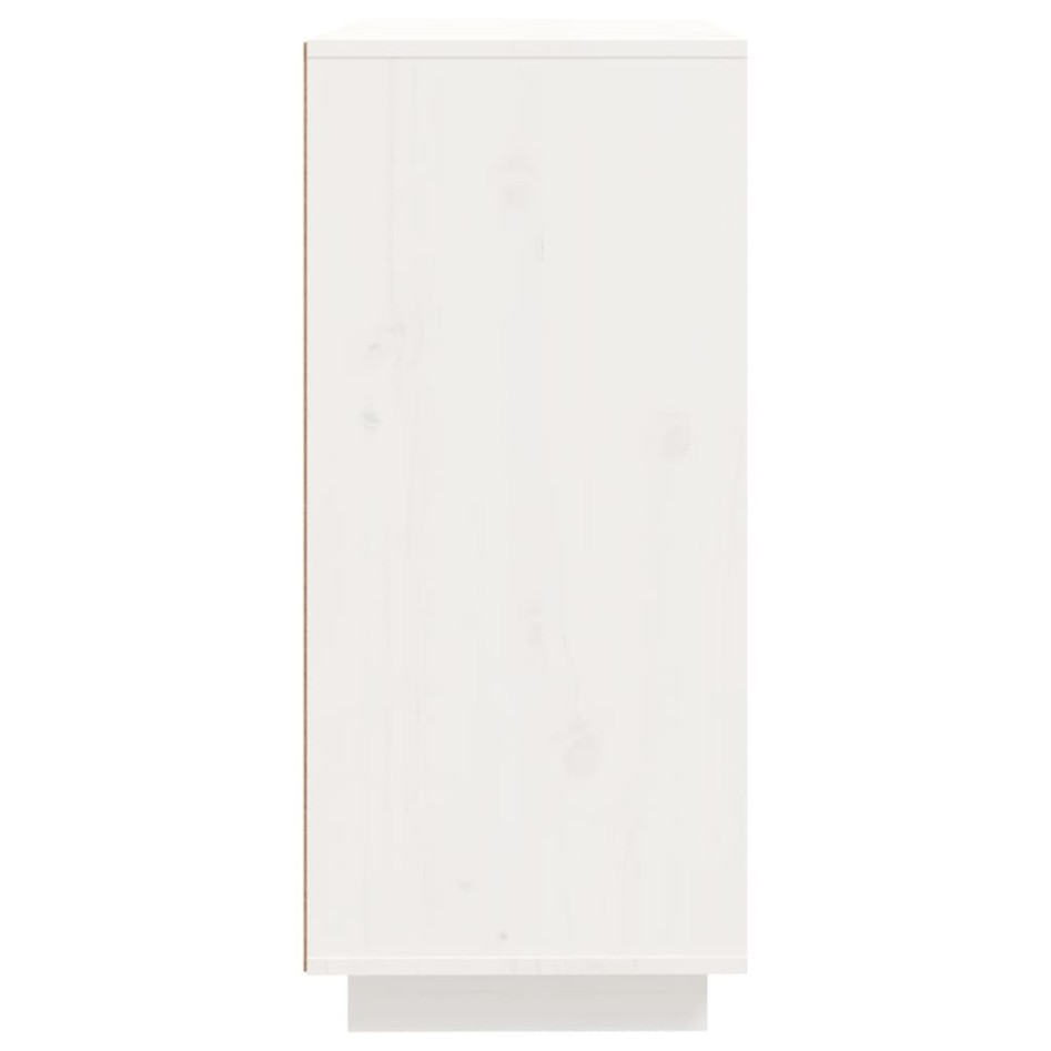 Aparador de madera maciza de pino blanco 60x35x80