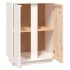 Aparador de madera maciza de pino blanco 60x35x80