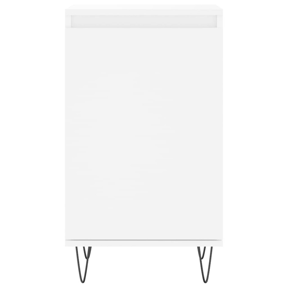 Aparadores 2 uds madera de ingeniería blanco 40x35x70