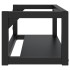 Estructura de lavabo suspendido hierro negro 79x38x31