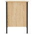 Mueble zapatero madera contrachapada roble Sonoma 100x35x50