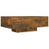 Mesa de centro madera contrachapada roble ahumado 85x55x31