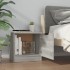 Mesitas de noche 2 unidades color gris Sonoma 40x39x40