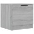 Mesitas de noche 2 unidades color gris Sonoma 40x39x40