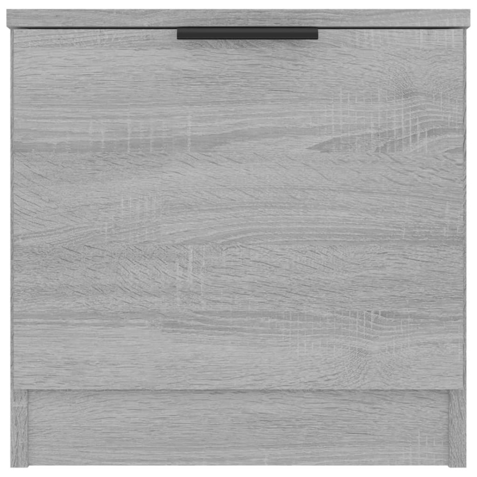 Mesitas de noche 2 unidades color gris Sonoma 40x39x40