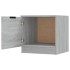 Mesitas de noche 2 unidades color gris Sonoma 40x39x40
