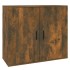 Aparador madera contrachapada color roble ahumado 80x33x70