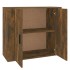 Aparador madera contrachapada color roble ahumado 80x33x70