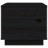 Mesa de centro de madera maciza de pino negro 40x50x35