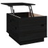 Mesa de centro de madera maciza de pino negro 40x50x35