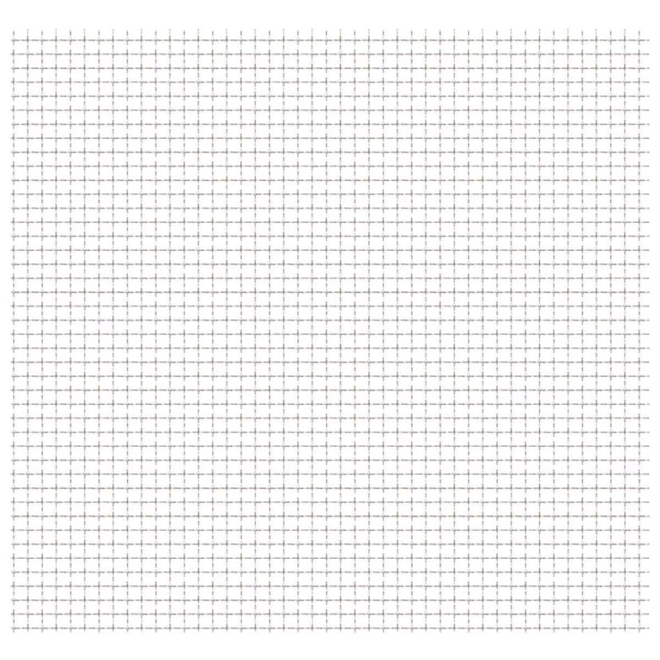 Panel de malla alambre rizado acero inox. 100x85 cm 11x11x2