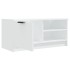 Mueble para TV madera contrachapada blanco 80x35x36,5