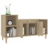 Mueble para TV madera contrachapada roble Sonoma 100x35x55