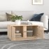 Mesa de centro de madera maciza de pino 80x50x40