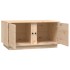 Mesa de centro de madera maciza de pino 80x50x40