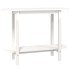 Mesa consola de madera maciza de pino blanco 110x40x80